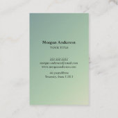 Carte De Visite Energie Spirituelle Heiler Reiki (Dos)