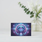 Carte De Visite Energie Spirituelle Heiler Reiki (Debout devant)