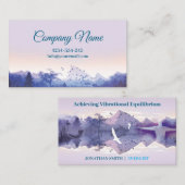 Carte De Visite ÉNERGIE, Yoga, Guérison, Entraînement Mindfult (Devant / Derrière)