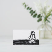 Carte De Visite enfant du coin (Debout devant)