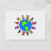 Carte De Visite Enfants américains (Dos)