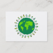 Carte De Visite Enfants de la terre, (Dos)