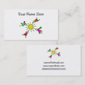 Carte De Visite Enfants de Sun (Devant / Derrière)