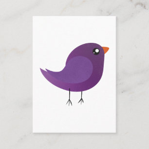 Carte De Visite Enfants oiseau mignon
