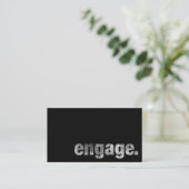 Carte De Visite Engagez (Debout devant)