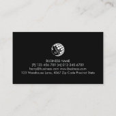 Carte De Visite Engineer Engineering Technical Abstract Lights (Dos)