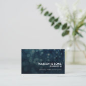Carte De Visite Engineer Engineering Technical Abstract Lights (Debout devant)