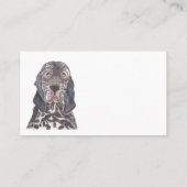 CARTE DE VISITE ENGLISH SETTER (Dos)