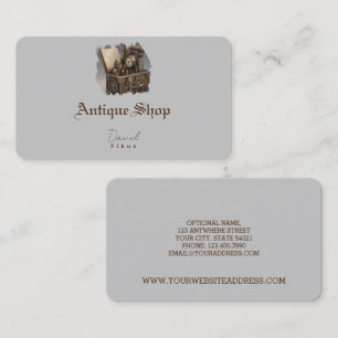 Carte De Visite Engrenages au trésor Personnalisé