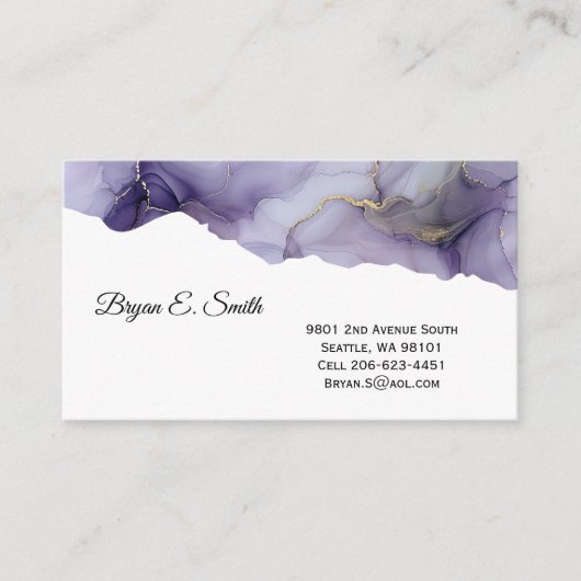 Carte de visite Enk Swirl (Devant)