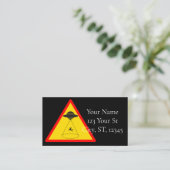 Carte De Visite Enlèvement d'Alien UFO Thunder_Cove (Debout devant)