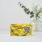 Carte De Visite Enlèvement de déchets jaunes (Debout devant)