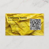 Carte De Visite Enlèvement de déchets jaunes (Devant)