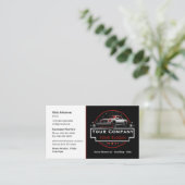 Carte De Visite Enlèvement professionnel de neige, entreprise de s (Debout devant)