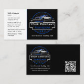 Carte De Visite Enlèvement professionnel de neige, entreprise de s (Devant / Derrière)