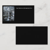 Carte De Visite Enquête Chameleonique (Devant / Derrière)