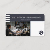 Carte De Visite Enquêtes privées | Inspecteur professionnel (Dos)