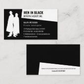 Carte De Visite Enquêtes privées | Inspecteur professionnel (Devant / Derrière)