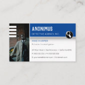 Carte De Visite Enquêtes privées | Inspecteur professionnel (Devant)