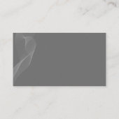 Carte De Visite Enquêteur privé gris (Dos)