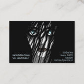 Carte De Visite Enquêteurs Paranormal La Dame fantôme (Dos)