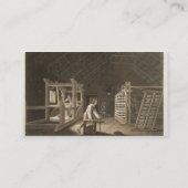 Carte De Visite Enroulement, se déformant avec un nouveau moulin (Dos)