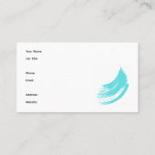 Carte de visite enseignant (Dos)