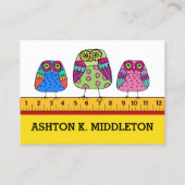 Carte de visite enseignant (Devant)