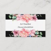 Carte De Visite enseignant (Devant)