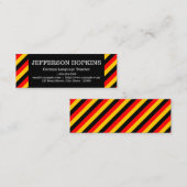 Carte de visite enseignant de langue allemande (Devant / Derrière)