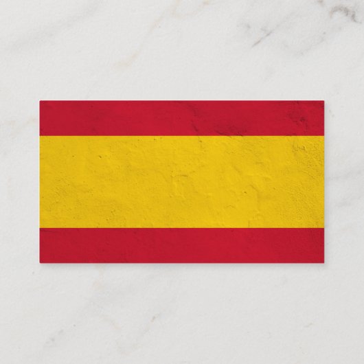 Carte de visite enseignant de langue espagnole (Dos)