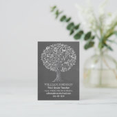 Carte de visite enseignant de l'arbre de la connai (Debout devant)