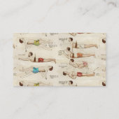 Carte De Visite Enseignant de natation à l'école de natation Vinta (Dos)