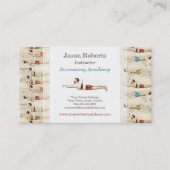 Carte De Visite Enseignant de natation à l'école de natation Vinta (Devant)