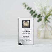 Carte de visite enseignant de remplacement de la c (Debout devant)