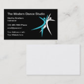 Carte De Visite Enseignant des leçons Dance Studio (Devant / Derrière)