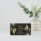 Carte De Visite Enseignant du yoga (Debout devant)