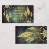 Carte De Visite Enseignant du yoga (Devant / Derrière)