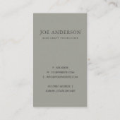 CARTE DE VISITE ENSEIGNANT-ENSEIGNANT DE LA CLASSE KITE BLEU KITE (Dos)