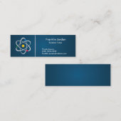 Carte de visite enseignant particulier (Devant / Derrière)