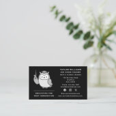Carte De Visite Enseignant Professeur Professeur Professeur Profes (Debout devant)