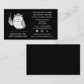 Carte De Visite Enseignant Professeur Professeur Professeur Profes (Devant / Derrière)