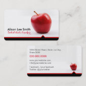 Carte De Visite Enseignant remplaçant (Devant / Derrière)