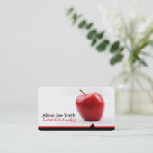 Carte De Visite Enseignant remplaçant (Debout devant)