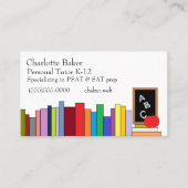 Carte De Visite Enseignant/Tuteur (Devant)