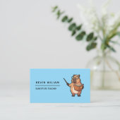 Carte de visite enseignant tuteur | Minimal (Debout devant)