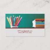 Carte De Visite Enseignant Tuteur privé (Dos)