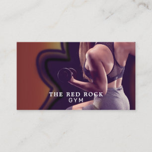 Carte De Visite Enseignante, Entraîneuse personnelle, Instructrice