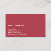 Carte De Visite Enseignement de sport de base-ball professionnel (Dos)