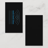 Carte De Visite Enseignement des interférences physiques Radiation (Devant / Derrière)